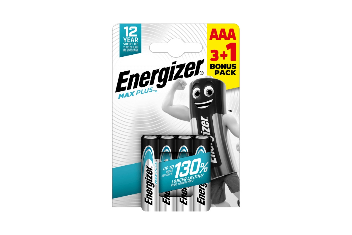 Fotografie produktu: Energizer MAX Plus AAA 4pack 1.5V