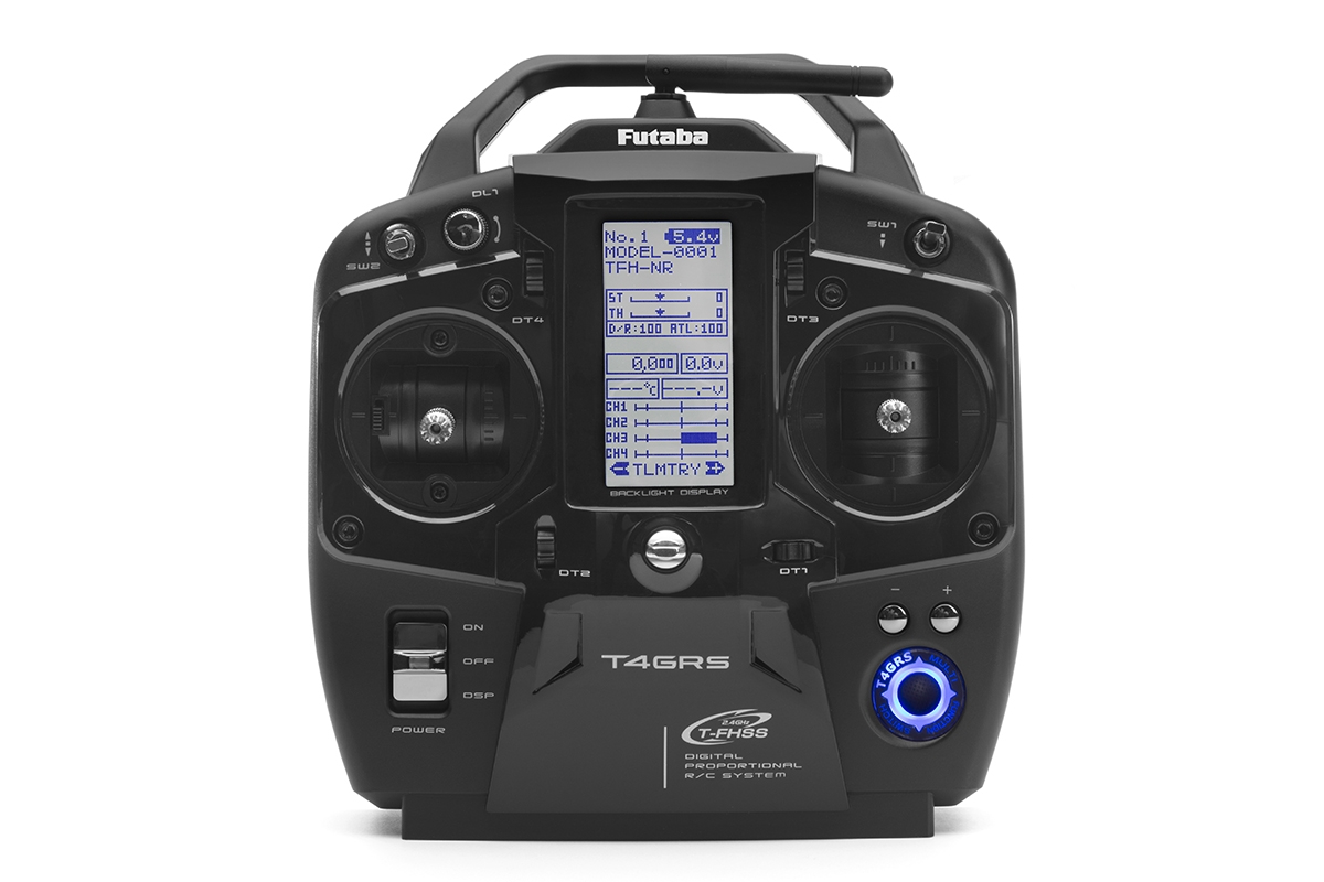 Fotografie produktu: Futaba 4GRS, přijímač R304SB s telemetrií