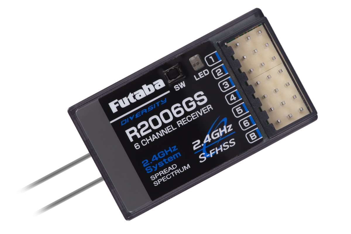 Fotografie produktu: Futaba R2006GS S-FHSS/FHSS 6k přijímač