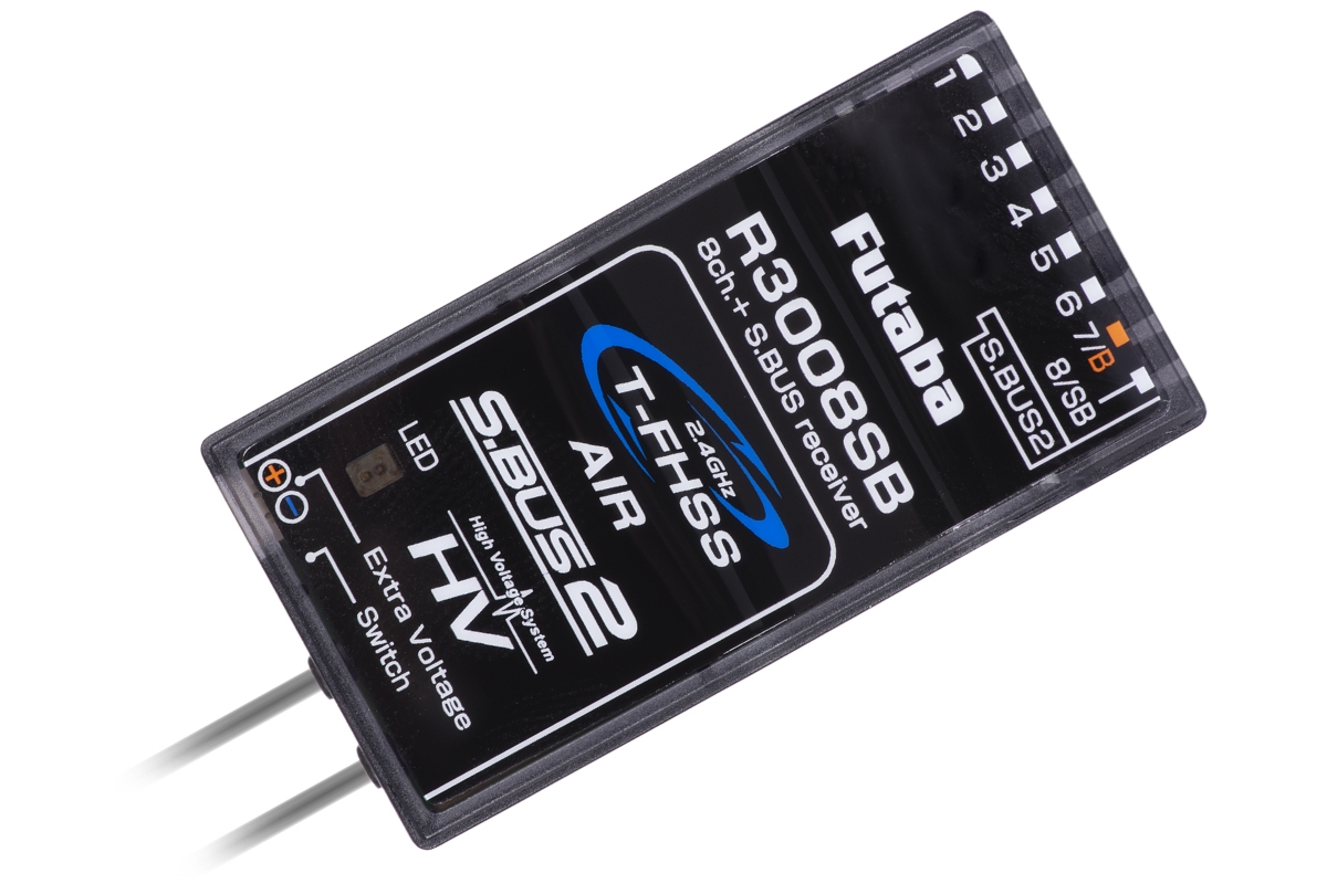 Fotografie produktu: Futaba R3008SB T-FHSS 8k přijímač