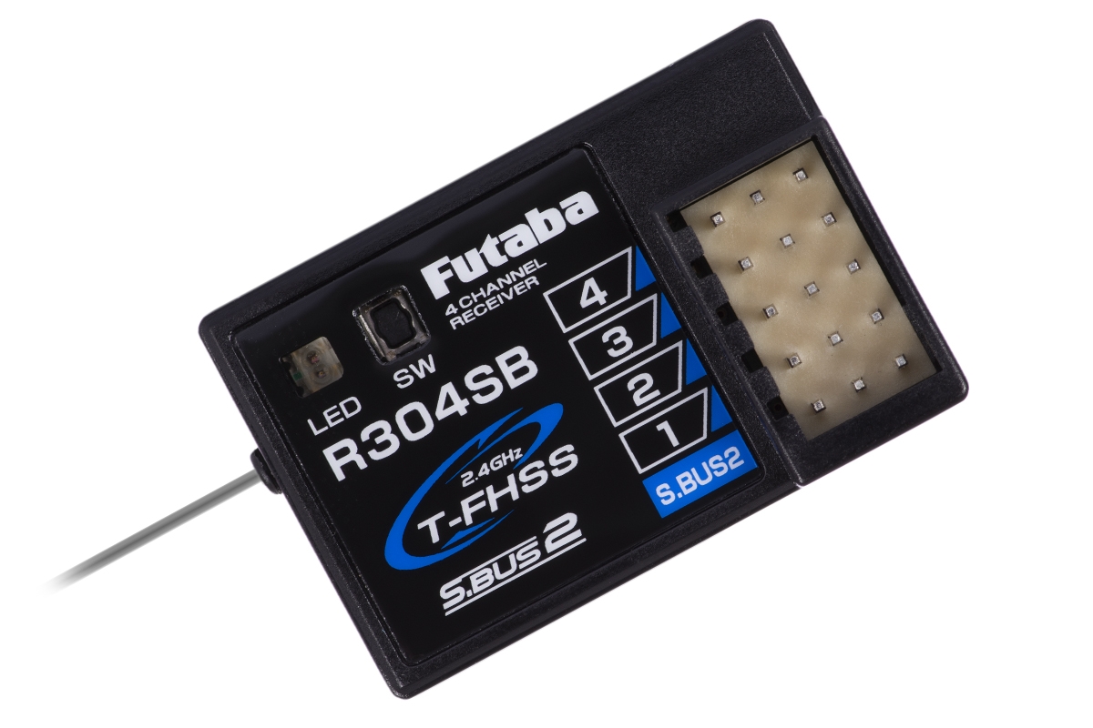 Fotografie produktu: Futaba R304SB T-FHSS 4k přijímač (bulk)