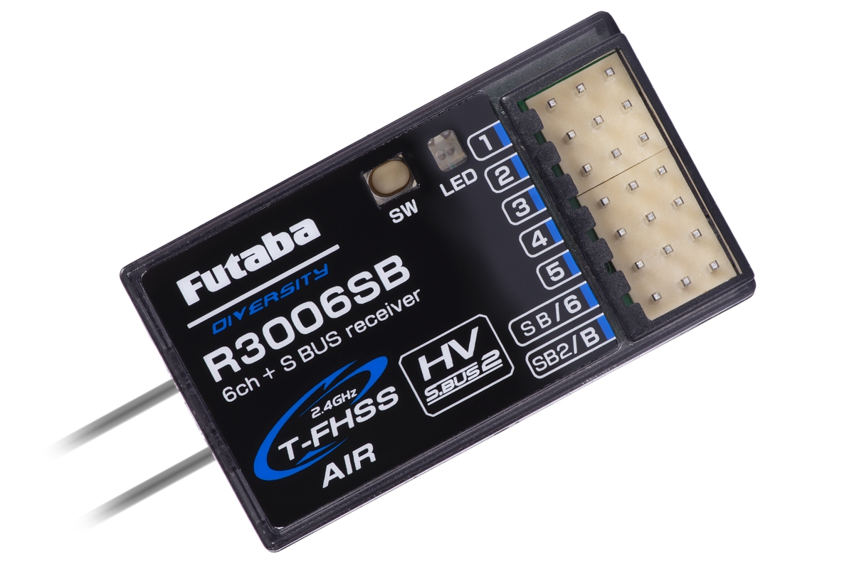 Fotografie produktu: Futaba R3006SB T-FHSS 6k přijímač (dual)