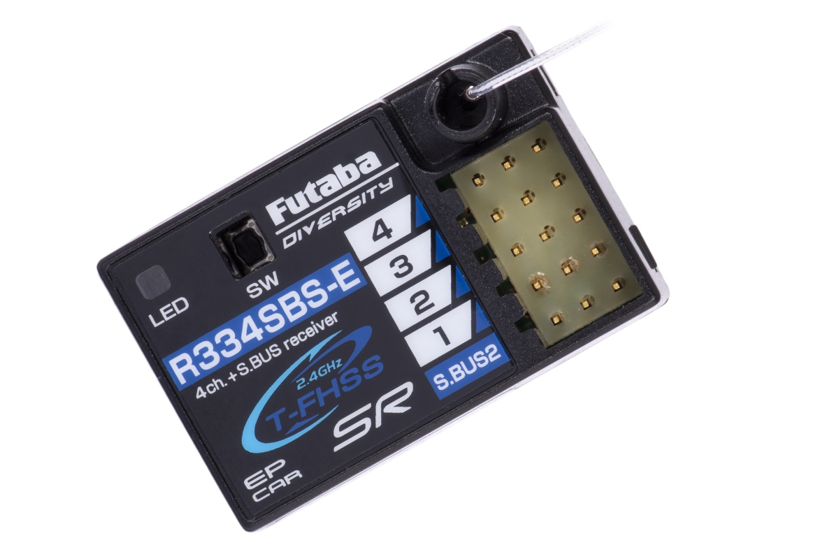 Fotografie produktu: Futaba R334SBS-E T-FHSS 4k přijímač