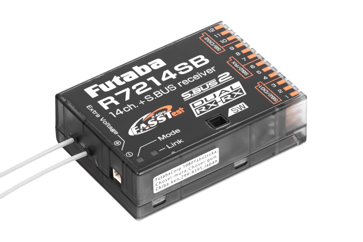 Fotografie produktu: Futaba R7214 FASSTest přijímač 14k