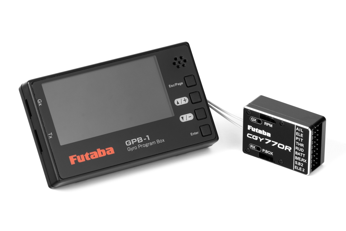 Fotografie produktu: Futaba CGY770R s GPB1 FBL jednotka