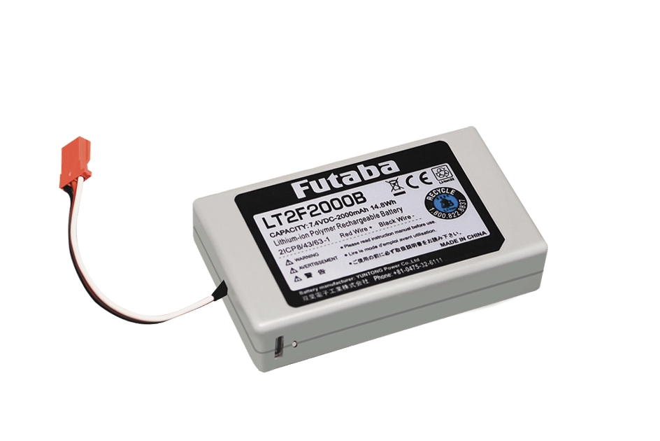 Fotografie produktu: Futaba TX Li-Ion LT2F2000B 7,4V (16IZ/10PX)