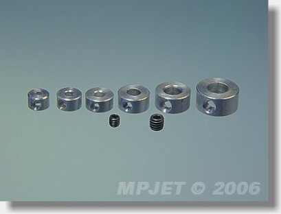 Fotografie produktu: MPJet 2813 Stavěcí kroužek dural 6 mm 4 ks