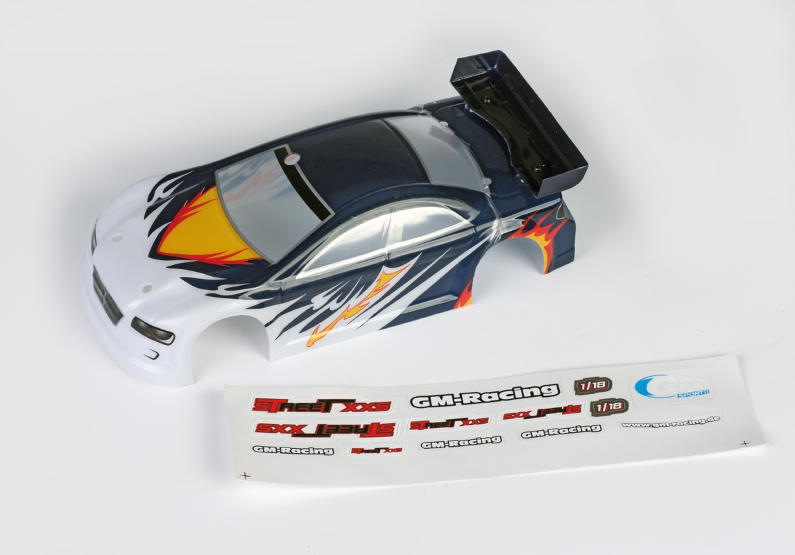 Fotografie produktu: Graupner Karoserie 1/18 Street XXS modrá