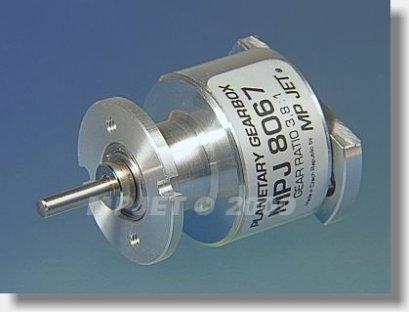 Fotografie produktu: MPJet 8067 Planetová převodovka 3,8:1, hřídel pr.3,2mm pro Speed 500, 600