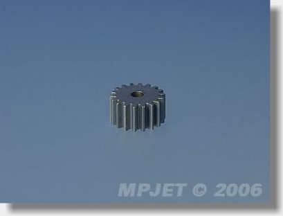 Fotografie produktu: MPJet 8080 Pastorek 18 zubů, otvor 2,3mm pro převod 3,33:1, modul 0,5