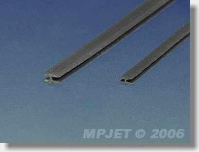 Fotografie produktu: MPJet 84010 Zasklívací profil H, 2,5x0,5mm 2m