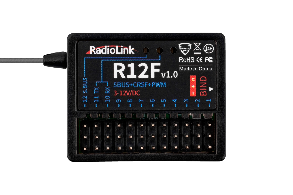 Fotografie produktu: RadioLink Přijímač R12F