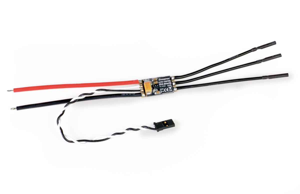 Fotografie produktu: Graupner ULTRA CONTROL 30A 2-4S BL HELI S bez BEC