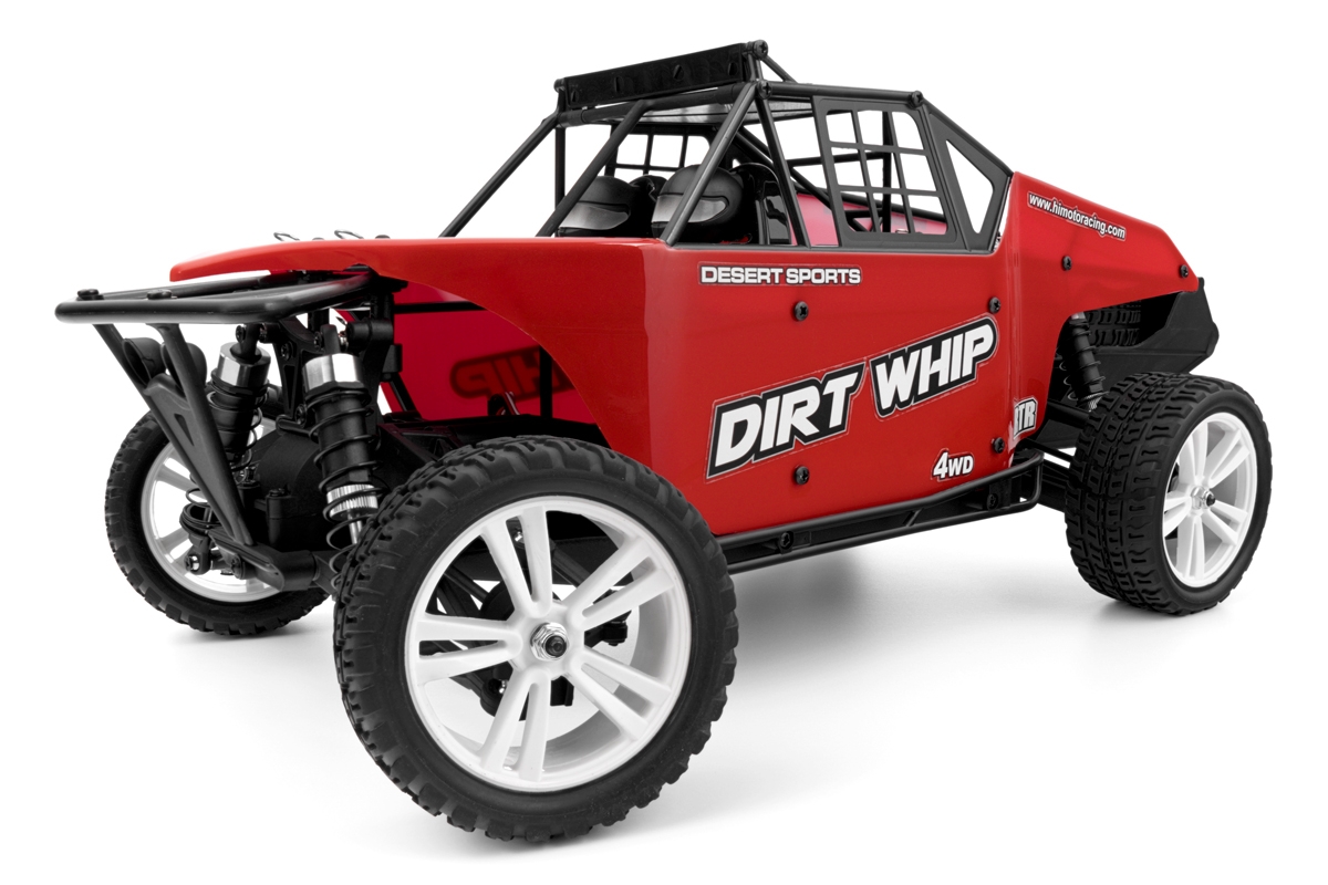 Fotografie produktu: HiMOTO 1:10 Desert Buggy DIRT WHIP 2,4 GHz RTR set, červená
