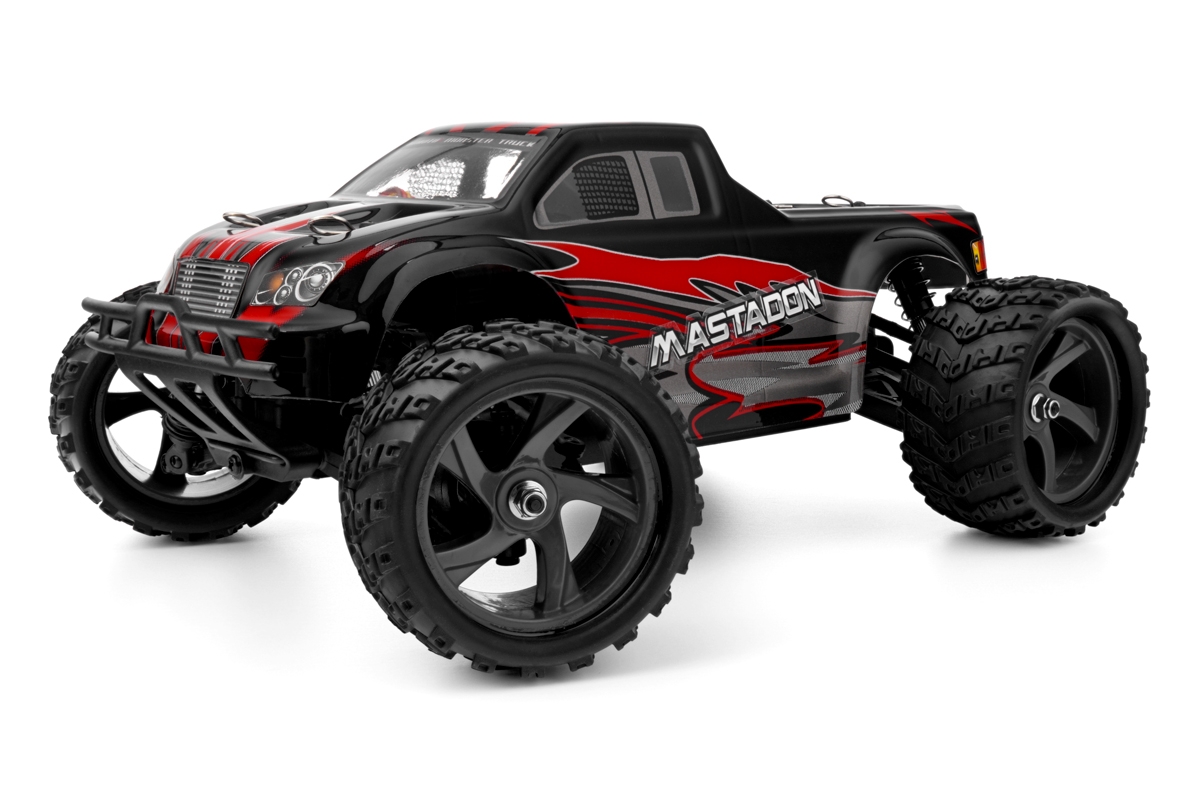 Fotografie produktu: HiMOTO 1:18 Monster Truck MASTADON Brushless 2,4 GHz RTR set, červená