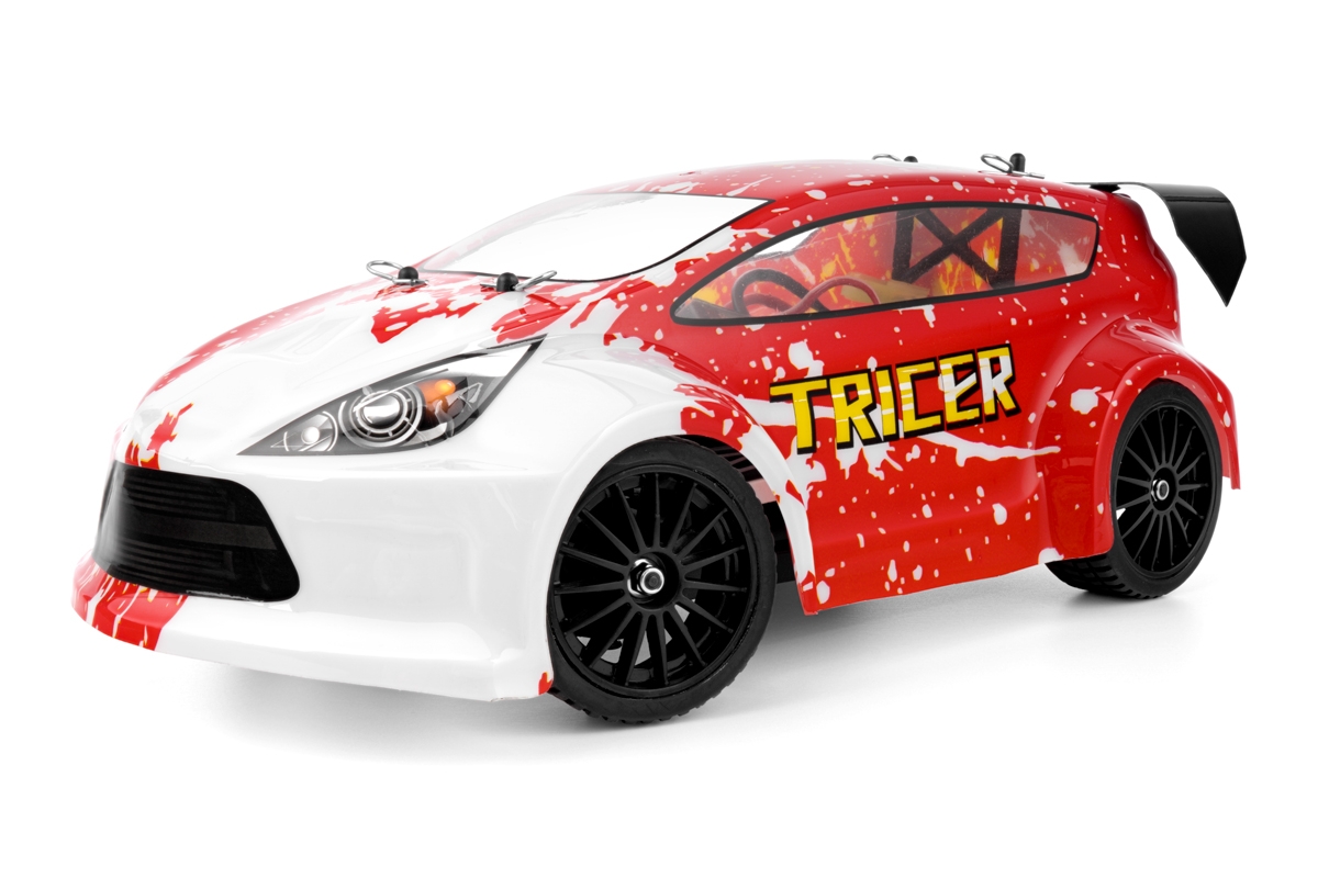 Fotografie produktu: HiMOTO 1:18 Rally TRICER Brushless 2,4 GHz RTR set, červená