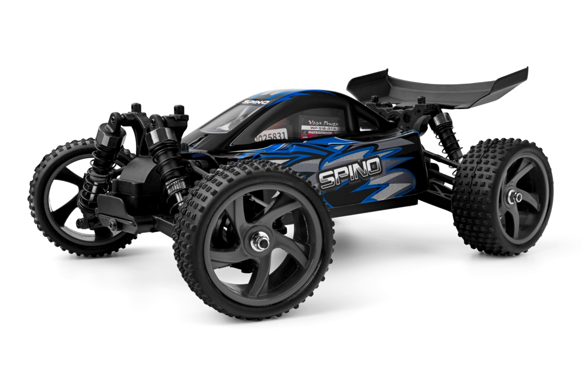 Fotografie produktu: HiMOTO 1:18 Buggy SPINO Brushless 2,4 GHz RTR set, modrá