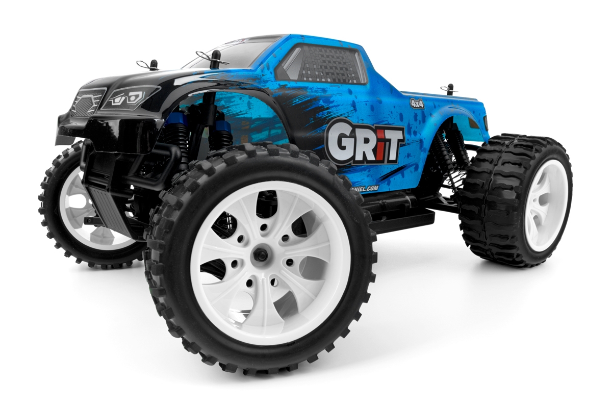 Fotografie produktu: HiMOTO 1:10 Monster Truck EMXT-1 Brushless 2,4 GHz RTR set, modrá