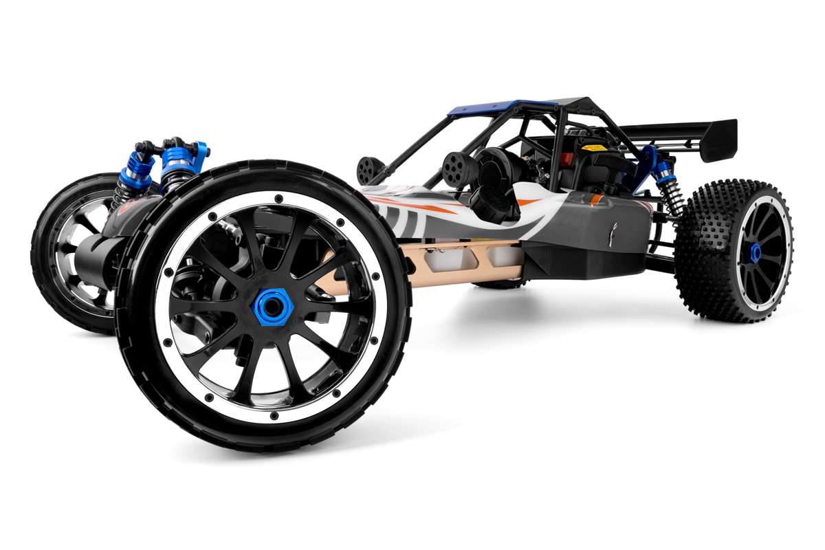 Fotografie produktu: HiMOTO 1:5 Buggy RAPTOR 5XB 32cc 2,4 GHz RTR set, šedá