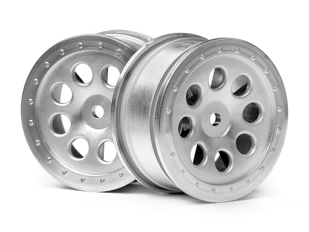 Fotografie produktu: HPI ST-8disky Matte chrome (0mm Offset/2ks)