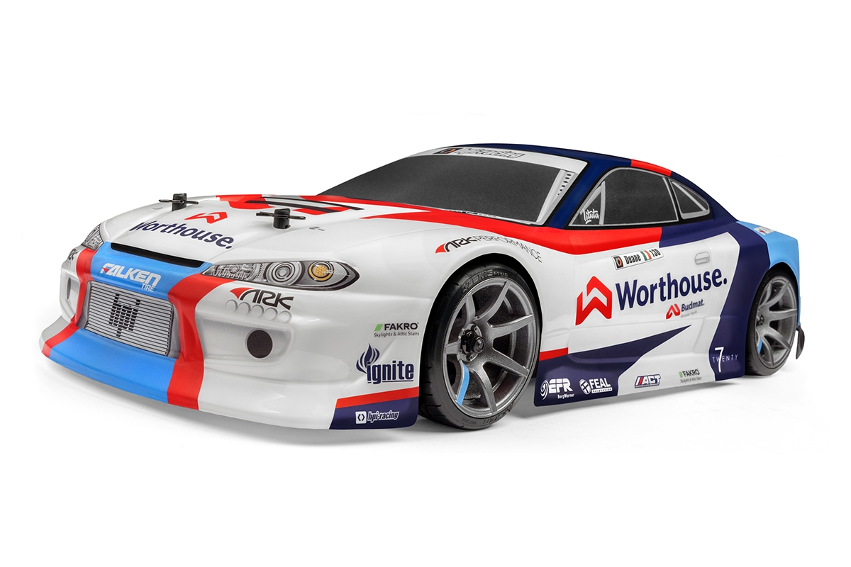 Fotografie produktu: HPI RS4 SPORT 3 DRIFT Nissan S15 (Worthouse James Dean) RTR set
