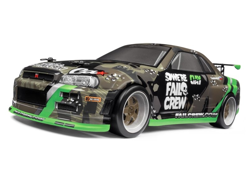 Fotografie produktu: HPI Karoserie lakovaná Nissan Skyline GT-R Fail Crew 1/18
