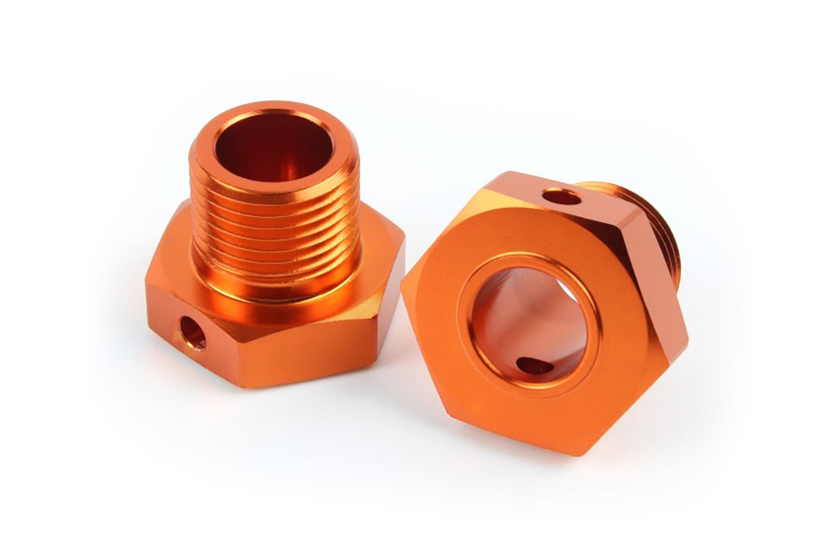 Fotografie produktu: HPI 17mm Hex unašeče (oranžové/2ks)