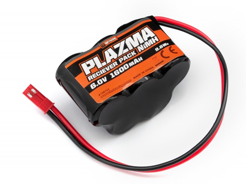 Fotografie produktu: HPI Plazma přijímačová sada Ni-MH 6,0V 1600mAh - pyramida