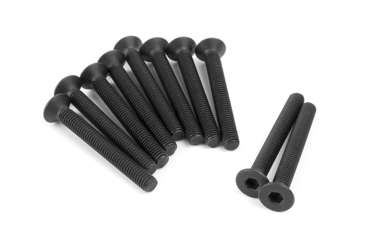 Fotografie produktu: HPI Šroub s polochou hlavou M3x25mm (Hex/10ks)