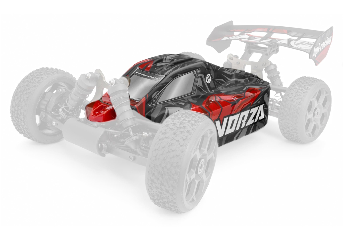 Fotografie produktu: HPI Vorza Buggy VB-2 Flux Buggy karoserie barvená (červená)