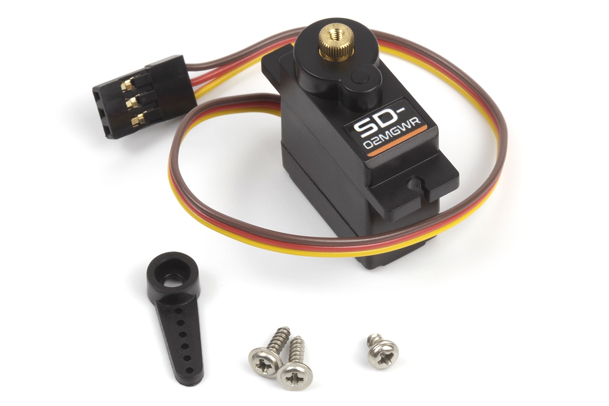 Fotografie produktu: HPI SD-02MGWR Mikro servo (6.0V/1.5kg/kovové převody)