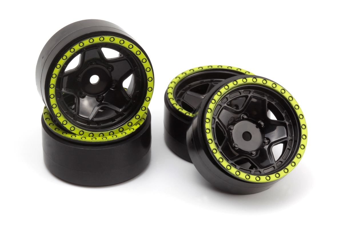 Fotografie produktu: HPI CL-5 Beadlock disky 1.2in (zelené/4 ks)
