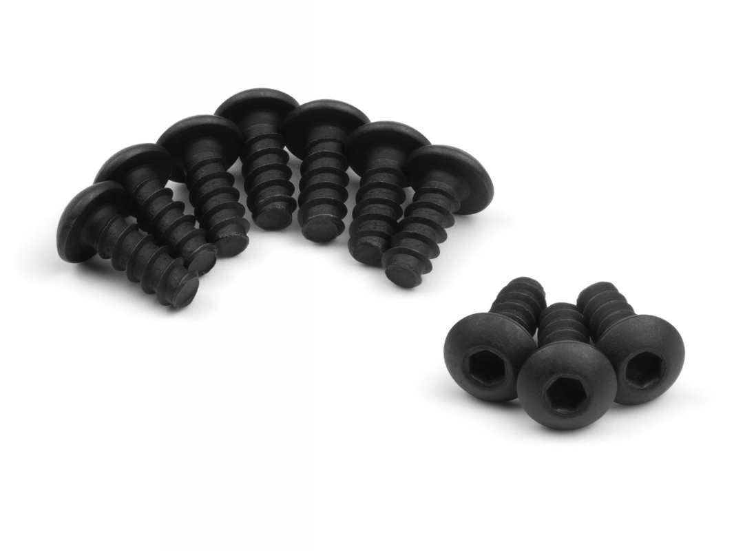 Fotografie produktu: HPI Imbusové šroubky s kulatou klavou M2x6mm, 10 ks