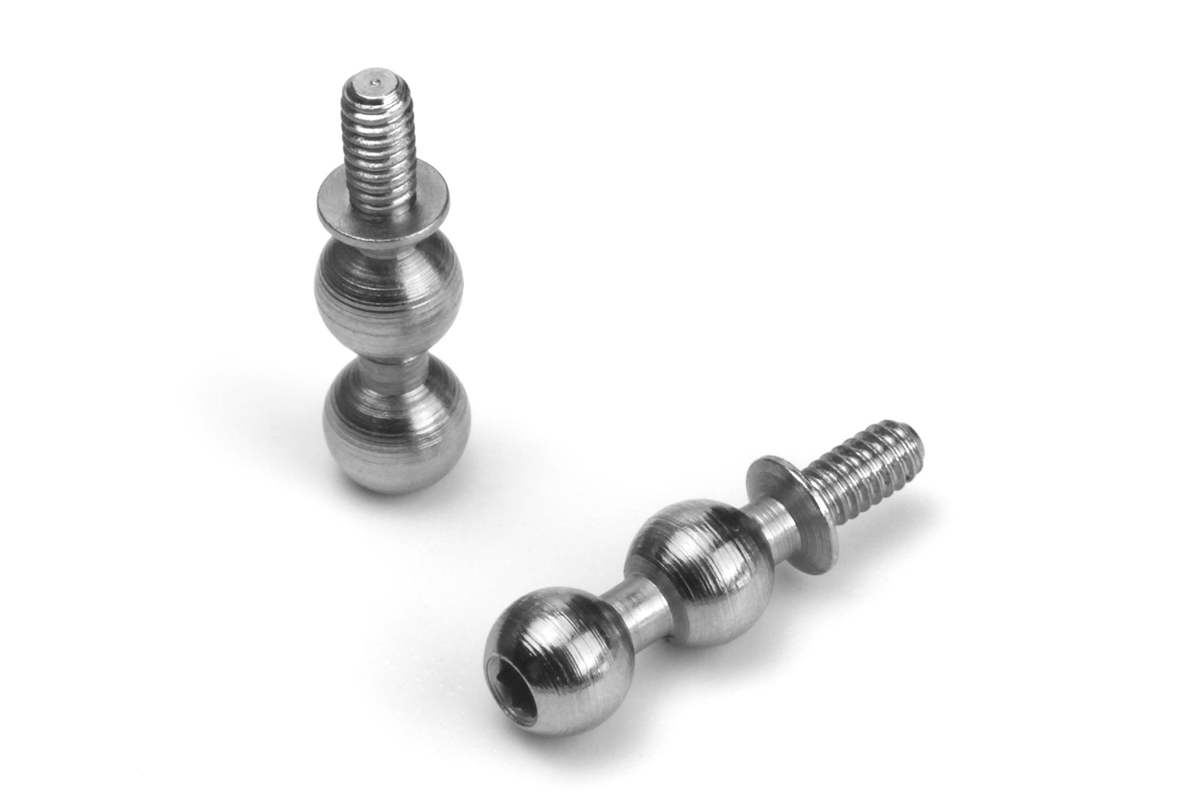 Fotografie produktu: HPI Dvojité kulové čepy 4x14mm (2 ks)