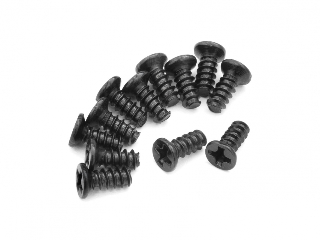 Fotografie produktu: Blackzon Zápustný samořezný šroub KBHO 2,3x6mm 12ks