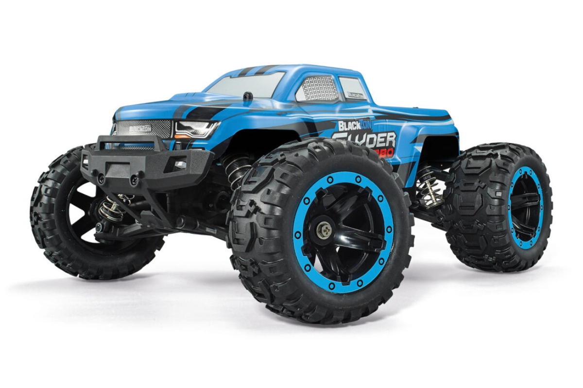 Fotografie produktu: Blackzon Slyder MT Turbo Brushless Monster Truck 1/16 RTR - Modrý