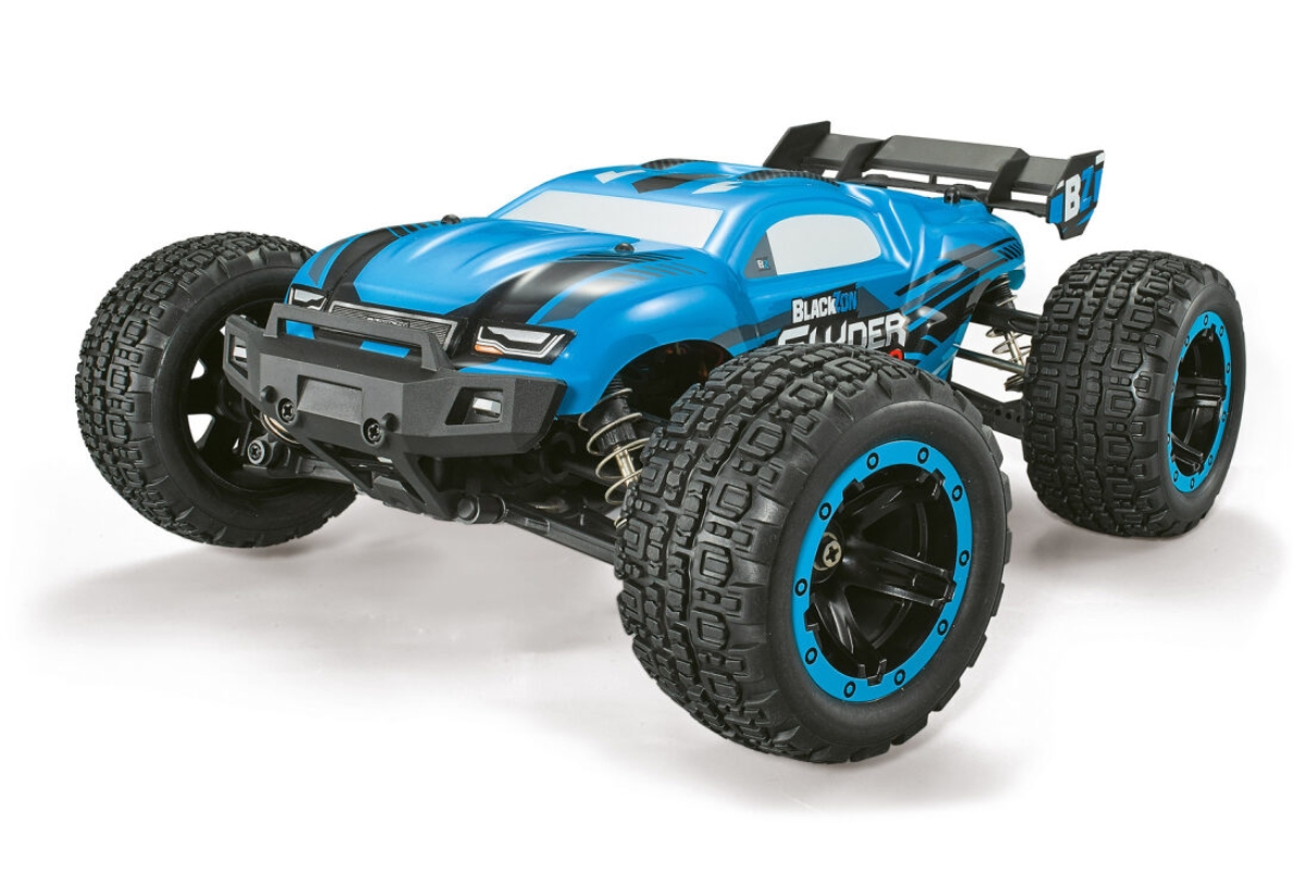Fotografie produktu: Blackzon Slyder ST Turbo Brushless Truggy 1/16 RTR - Modrý