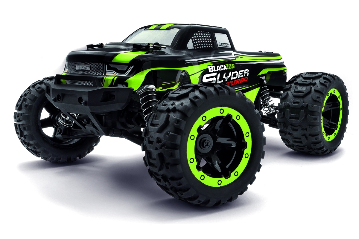 Fotografie produktu: Blackzon Slyder MT Turbo 1/16 4WD 2S Brushless - Zelený