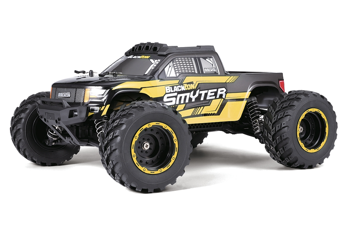 Fotografie produktu: Blackzon Smyter MT 1/12 4WD Electric Monster Truck - Žlutý