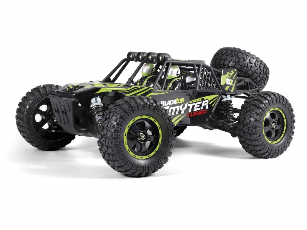 Fotografie produktu: Blackzon Smyter DB Turbo 3S Brushless 1/12 4WD Desert Buggy - Zelený