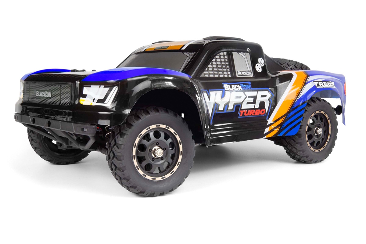 Fotografie produktu: Blackzon Vyper SC Turbo 1/16 4WD 2S Brushless - Modrý