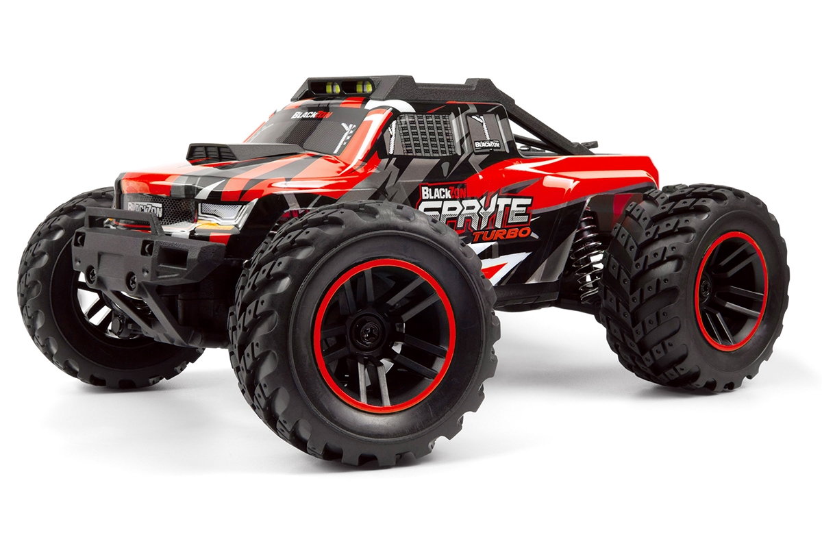 Fotografie produktu: Blackzon Spryte MT Turbo 1/20 4WD Monster Truck – Červený