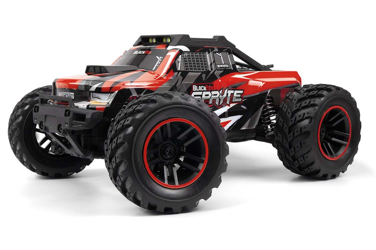 Fotografie produktu: Blackzon Spryte MT 1/20 4WD Electric Monster Truck - Červený