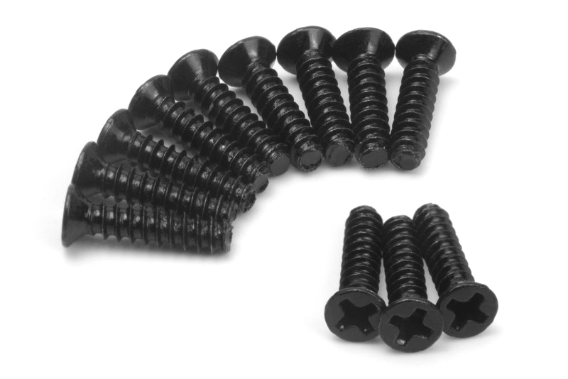 Fotografie produktu: Blackzon Samořezné šroubky se zápustnou hlavou KBHO2,3x10 mm