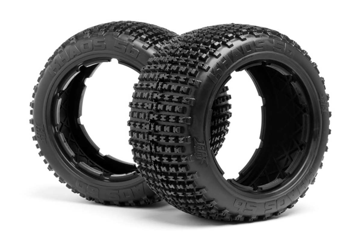 Fotografie produktu: HPI Khaos Tire (White/Baja 5B/Rear/2Pcs)