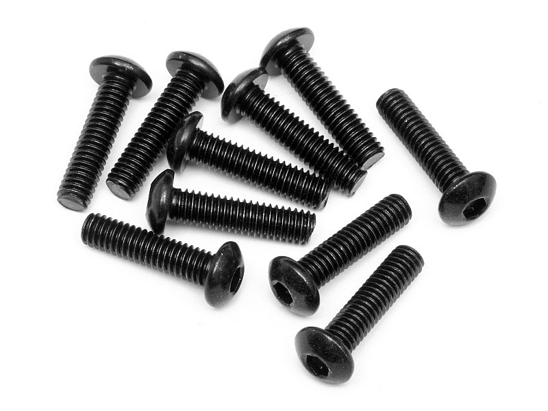 Fotografie produktu: HPI Šroub imbus s čočkovou hlavou M4x16mm, 10ks