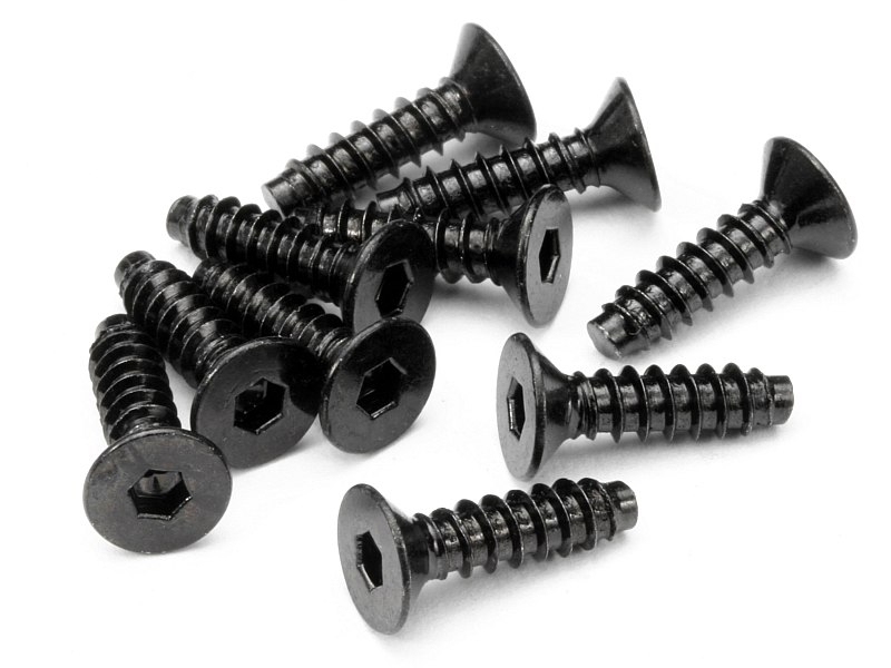 Fotografie produktu: HPI Samořezný šroub se záp. hlavou M4X15mm, 10ks