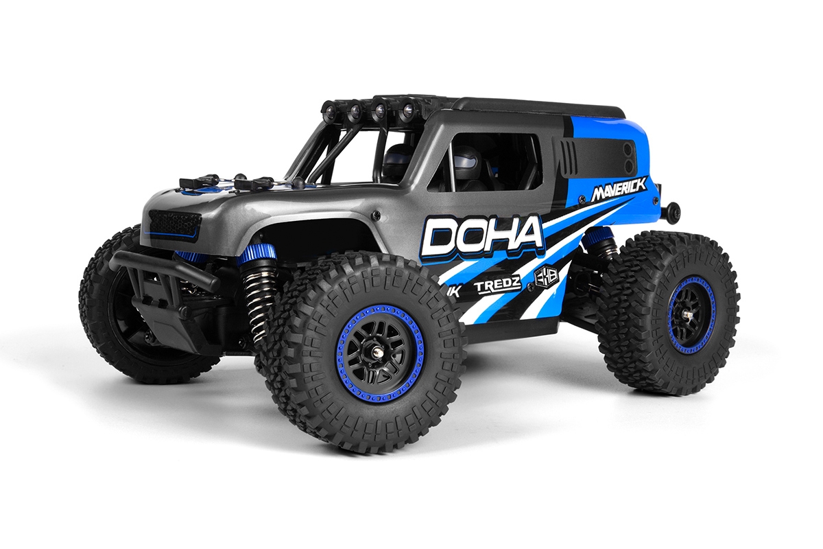 Fotografie produktu: Maverick Doha 1/20 4WD Electric Truck - Modrý