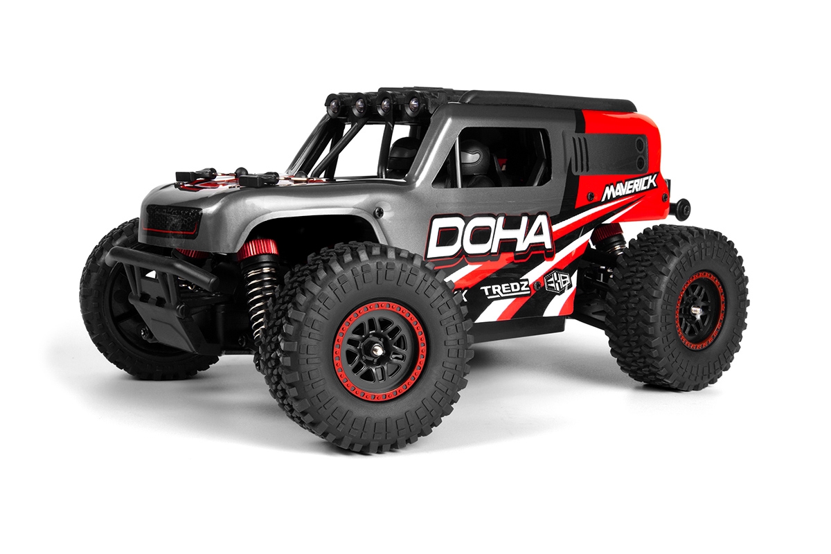 Fotografie produktu: Maverick Doha 1/20 4WD Electric Truck - Červený