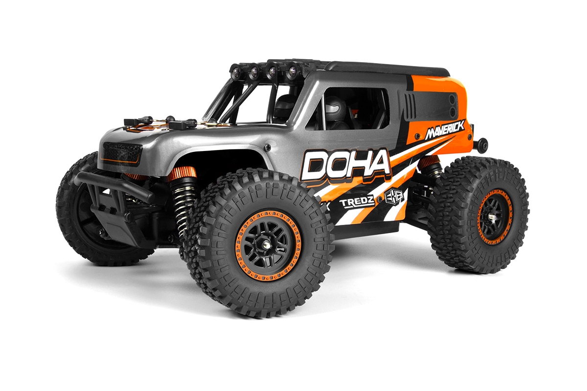 Fotografie produktu: Maverick Doha 1/20 4WD Electric Truck - Oranžový